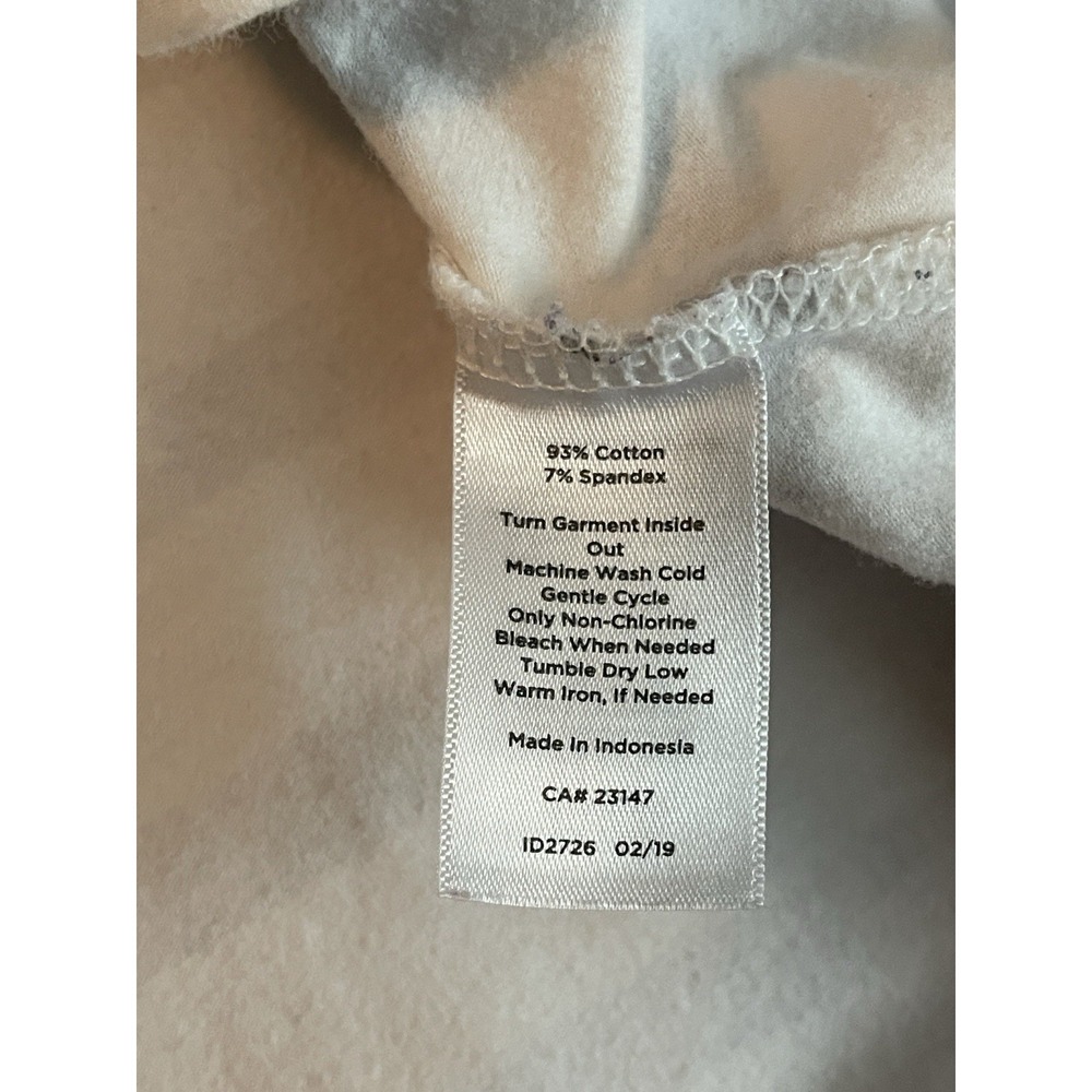 T by Talbots Pullover Sweatshirt Women's Striped Size Small Petite - Picture 9 of 9